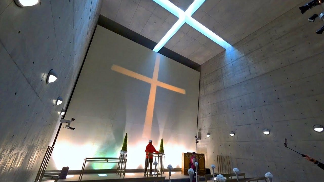 日本淡路島結婚勝地- 海の教堂Cappella Di Mare, Awaji Island (Japan) - YouTube