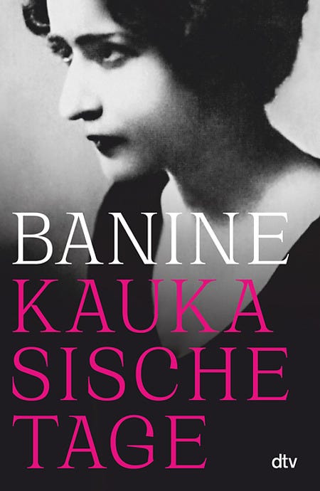 Coverbild Kaukasische Tage von Banine, ISBN-978-3-423-28234-5