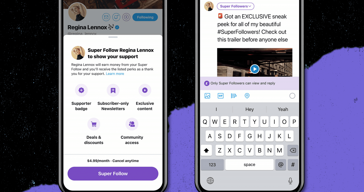 Twitter's new 'Communities' and 'Super Follows' will make it more like  Facebook and Patreon