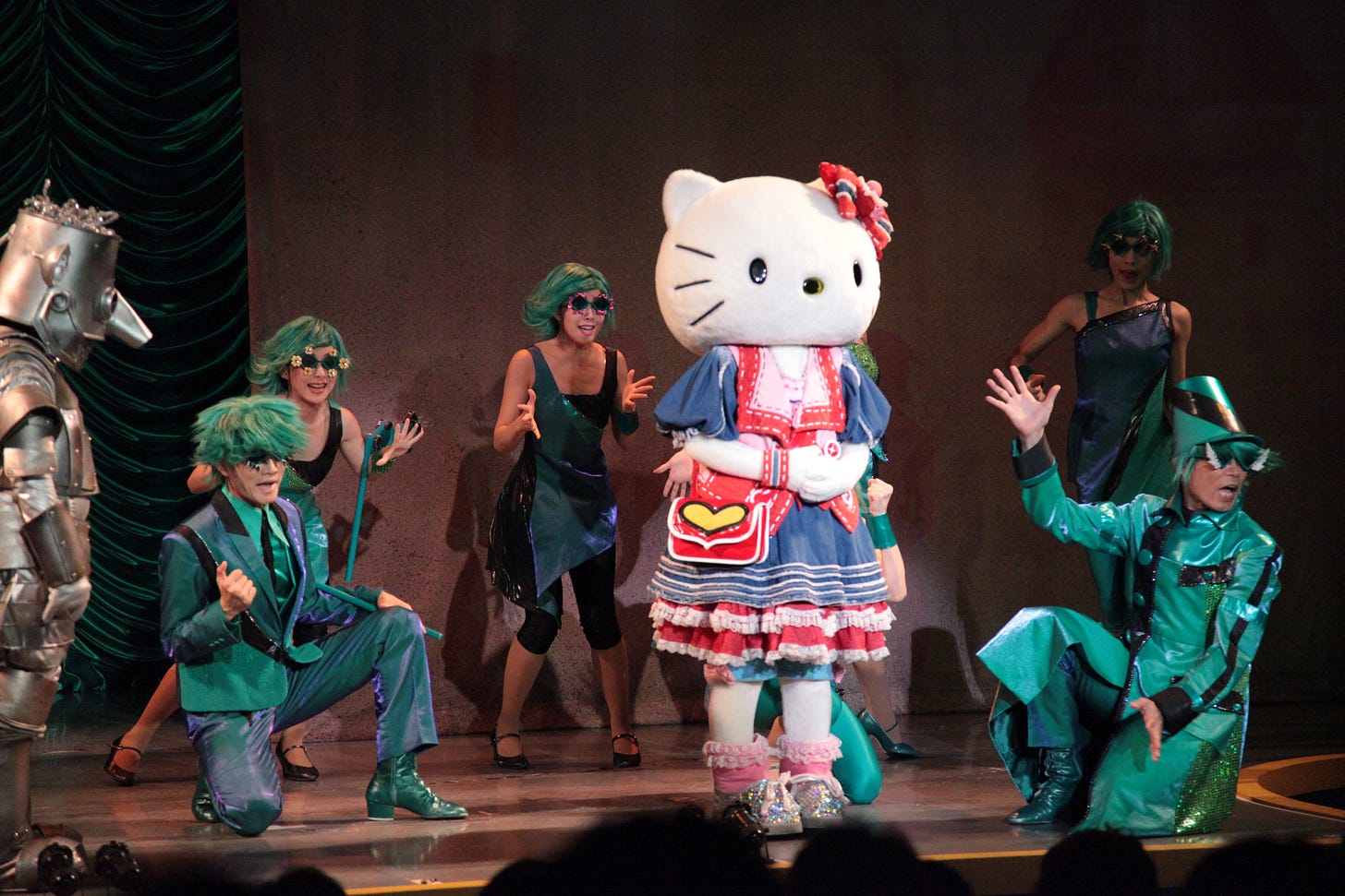 Hello Kitty as Dorothy in The Wizard of Oz