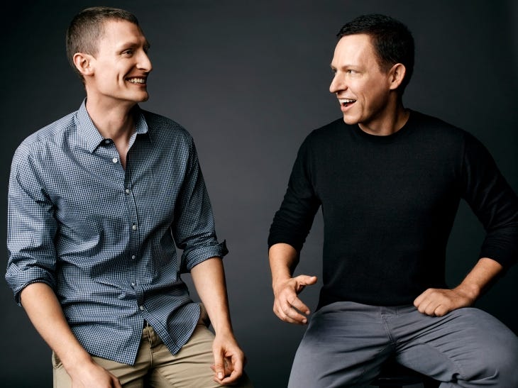 Blake Masters with Peter Thiel