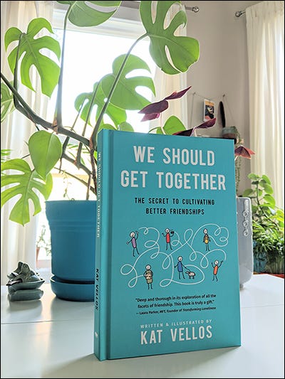 Design Feaster: Blog of Design Feast: Design Feast's Makers Series—106th  Interview: UX Designer and “We Should Get Together” Author Kat Vellos  Researches and Advocates Lasting Friendships