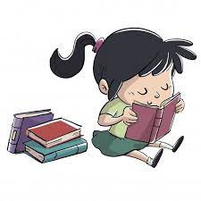 Menina sentada no chão lendo um livro | Vetor Premium | Fácil de desenhar,  Vetores, Desenho
