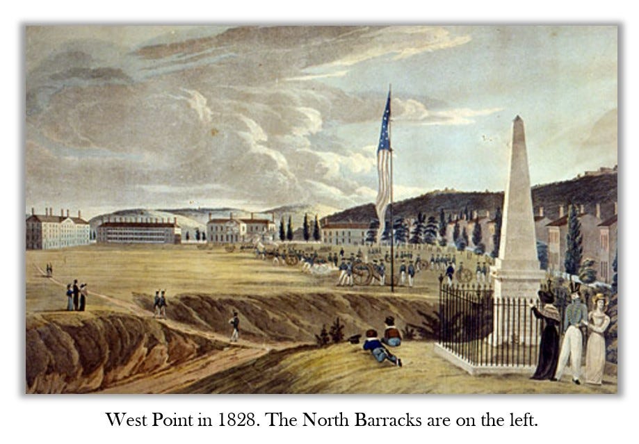 The Plain at West Point (1828). Engraved from a painting by George Catlin.  