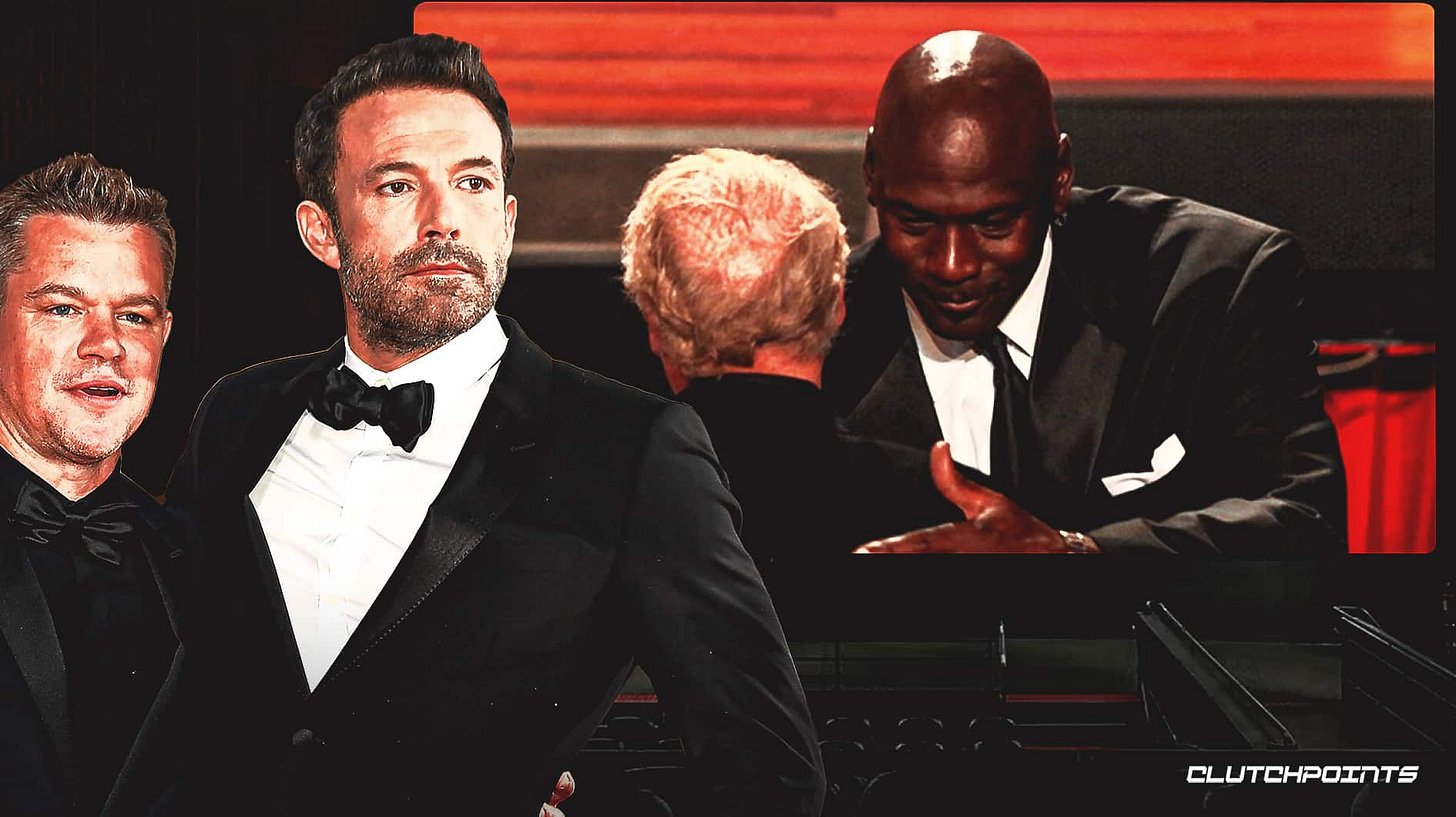 Michael Jordan, Bulls, Ben Affleck, Matt Damon