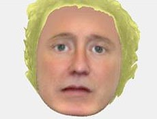 peruca de alface