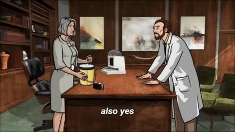 Krieger Also Yes GIF - Krieger Also Yes Archer - Discover & Share GIFs