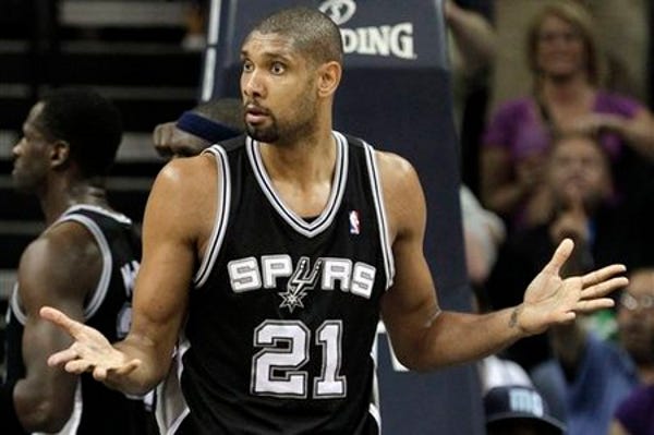 Image result for tim duncan shrug