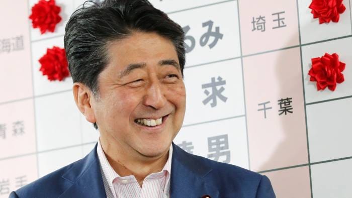 Shinzo Abe becomes Japan's longest serving postwar prime minister |  Financial Times