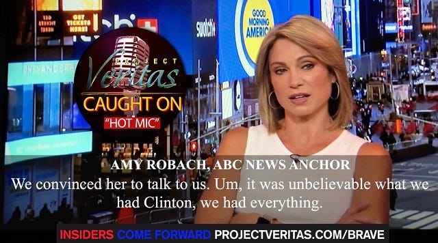 Veritas: ABC News' Amy Robach Says Network Shut Down ...