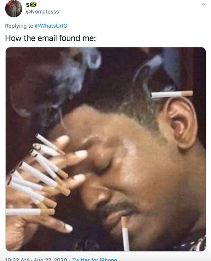 How The Email Finds Me | Know Your Meme