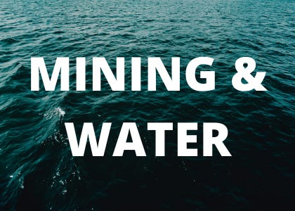 solving water mining