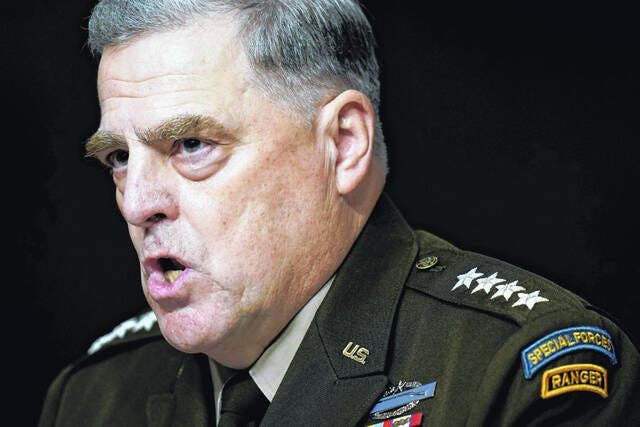 Milley defends calls to China; calls Afghan war a &#39;strategic failure&#39; - The  Lima News
