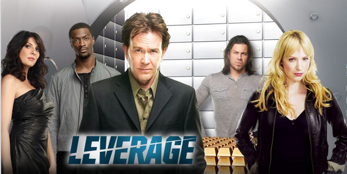 Leverage starring Timothy Hutton, Gina Bellman, Christian Kane and Beth Riesgraf. Click here to check it out.