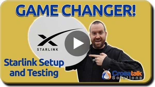 Starlink Setup and Testing Starlink Setup and Testing