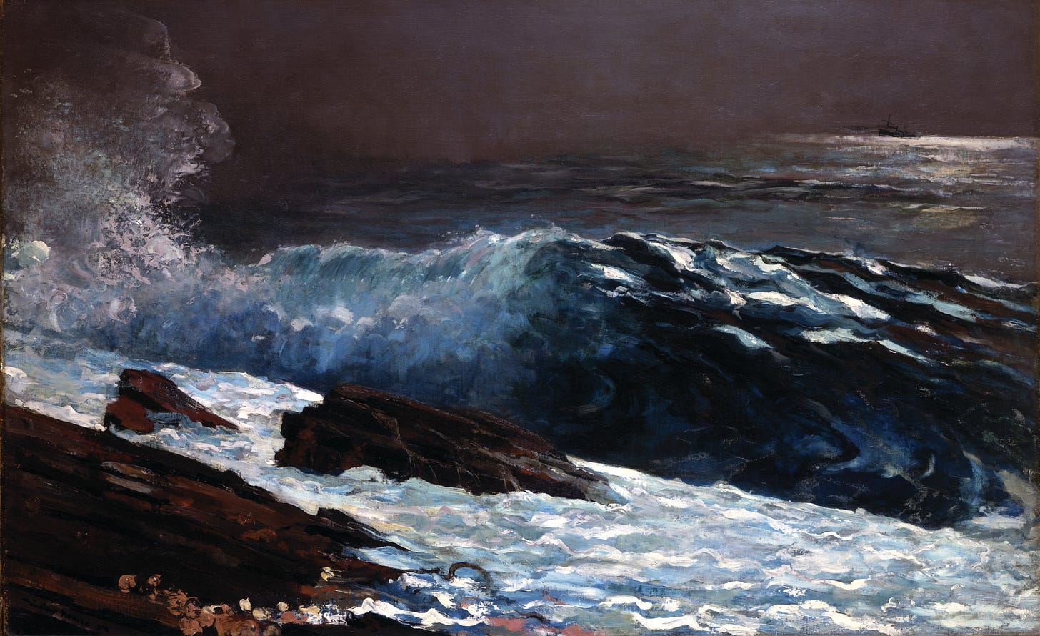 Artwork by Winslow Homer (American, 1836-1910).