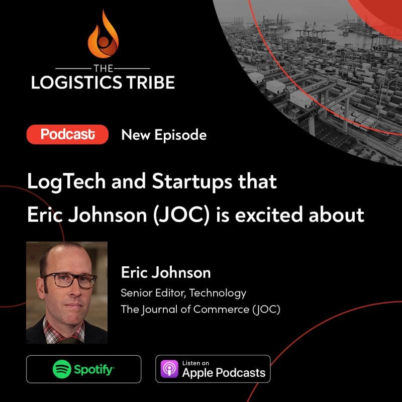 Eric Johnson (Journal of Commerce) on The Logistics Tribe Podcast