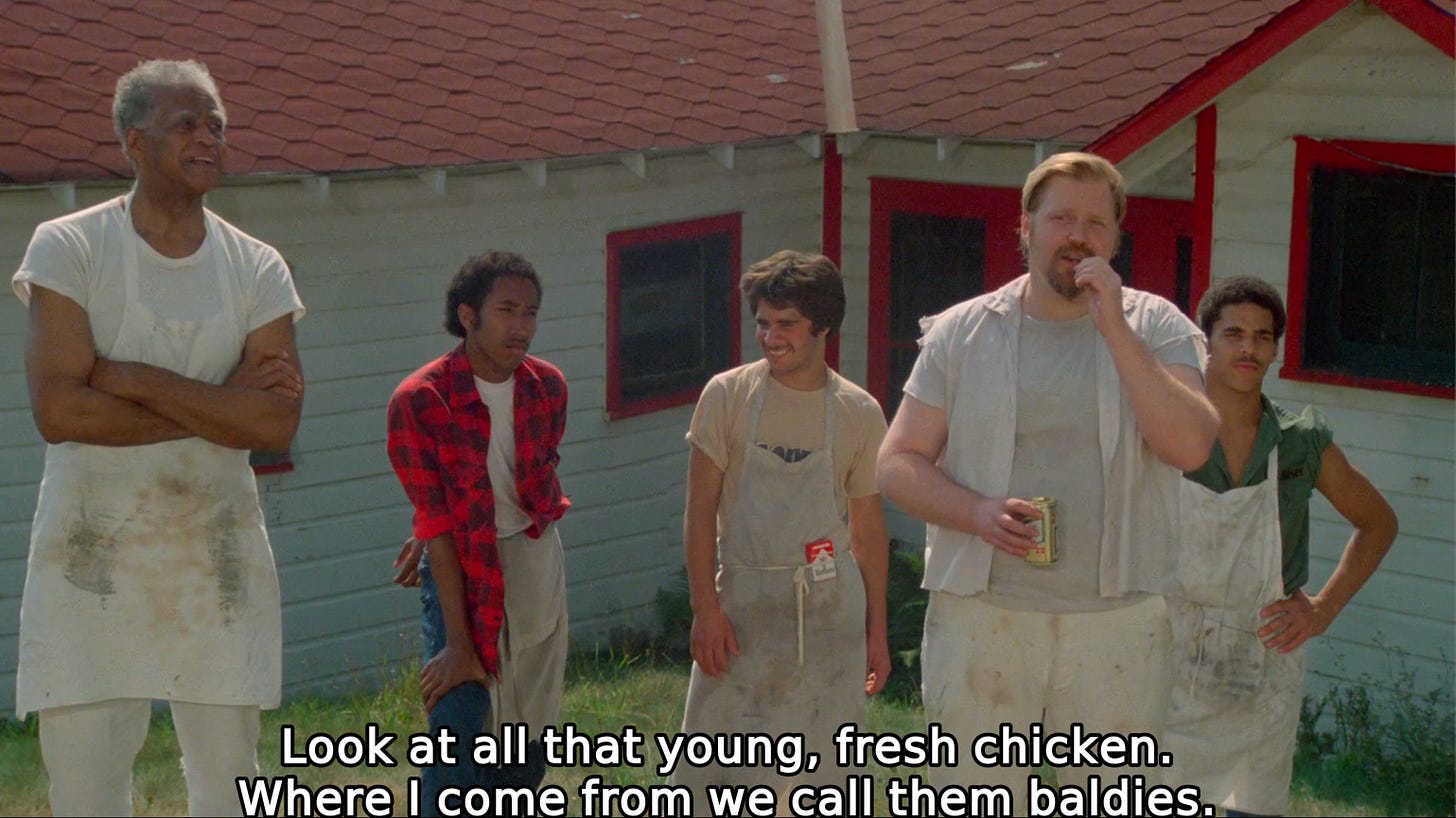 The cook staff of Sleepaway Camp
