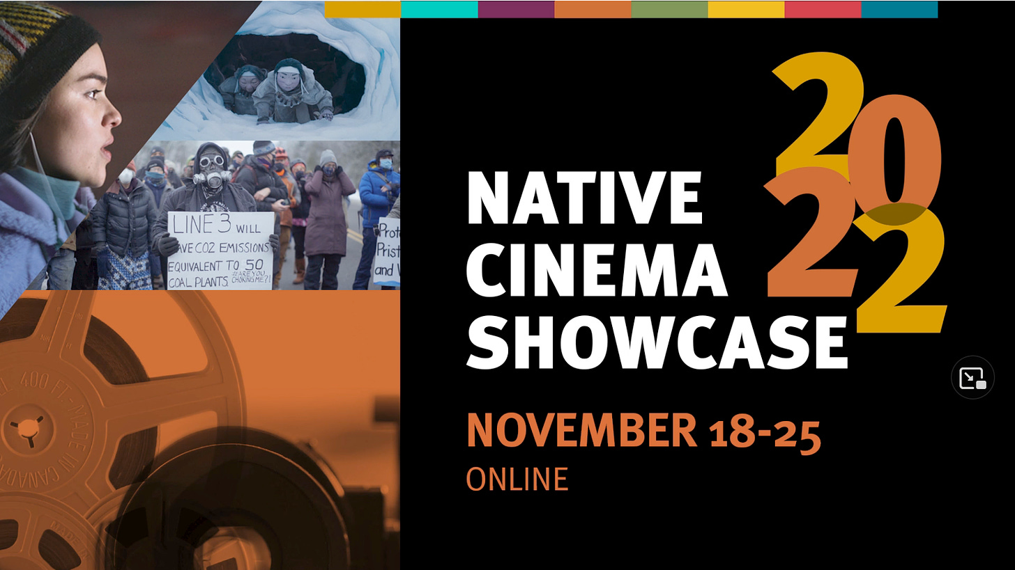 Native Cinema Showcase online November 18-25
