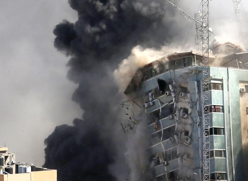 Shocking and horrifying': Israel destroys AP office in Gaza
