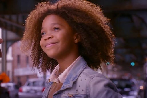 Academy Award nominee Quvenzhané Wallis is Annie in 2014's "Annie," a Sony Pictures release.