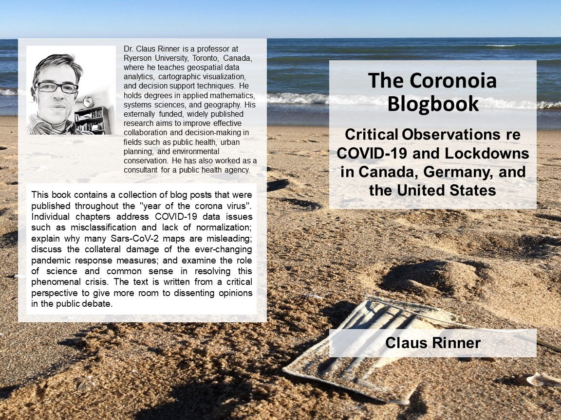 Back and front covers of "The Coronoia Blogbook"