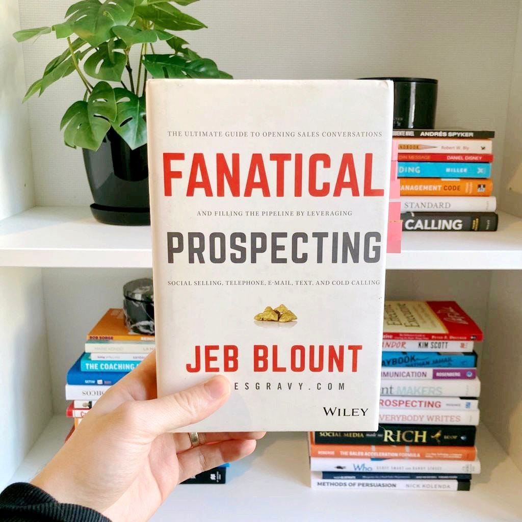 SDRG #14 - 13 lessons from Fanatical Prospecting by Jeb Blount