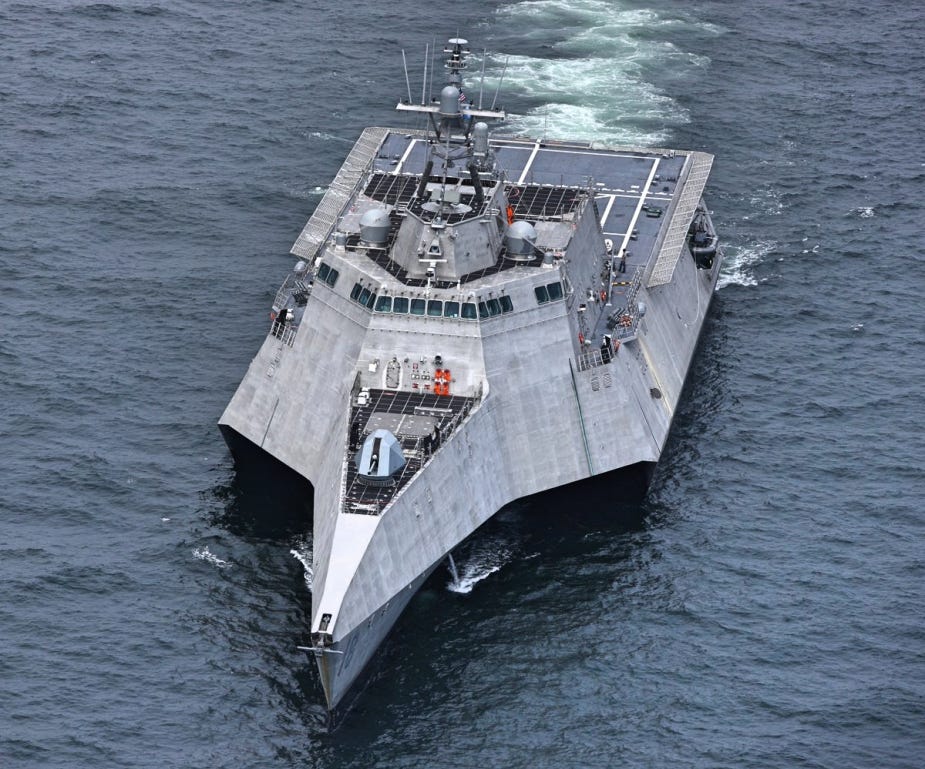 Future Littoral Combat Ship USS Charleston (LCS 18) Delivered to U.S. Navy