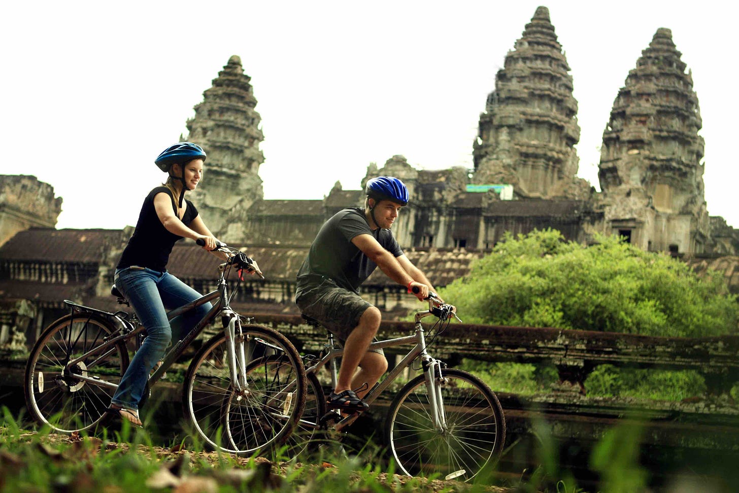 Cycling Angkor Wat