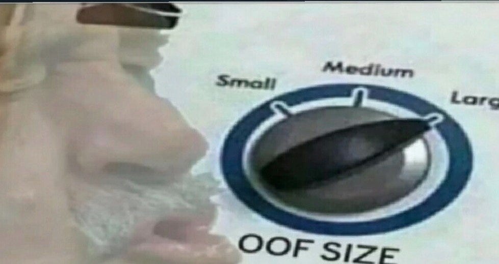 Oof Size Large | Know Your Meme