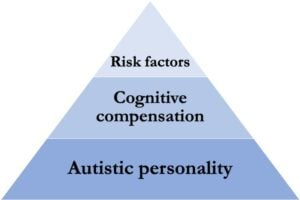 The three factors have different weights, and jointly build up to the diagnosis of autism.