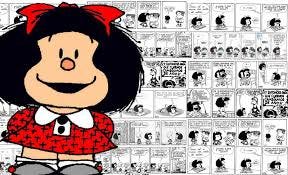 Mafalda: uma garotinha com visão aguçada, por Ademir Pascale ~ Revista  Conexão Literatura - A sua revista literária