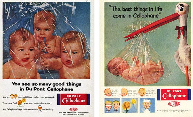 Yeah, maybe don’t wrap babies up in plastic…