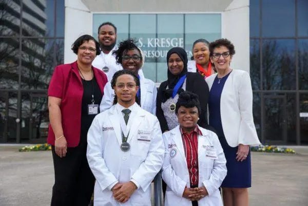 Meharry faculty and students Photo: Meharry Medical College