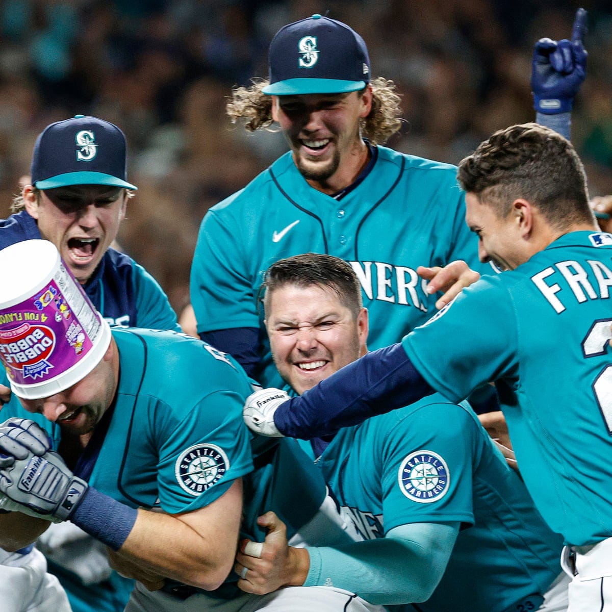 Cal Raleigh's walk-off home run ends Seattle Mariners' 21-year playoff  drought | Seattle Mariners | The Guardian