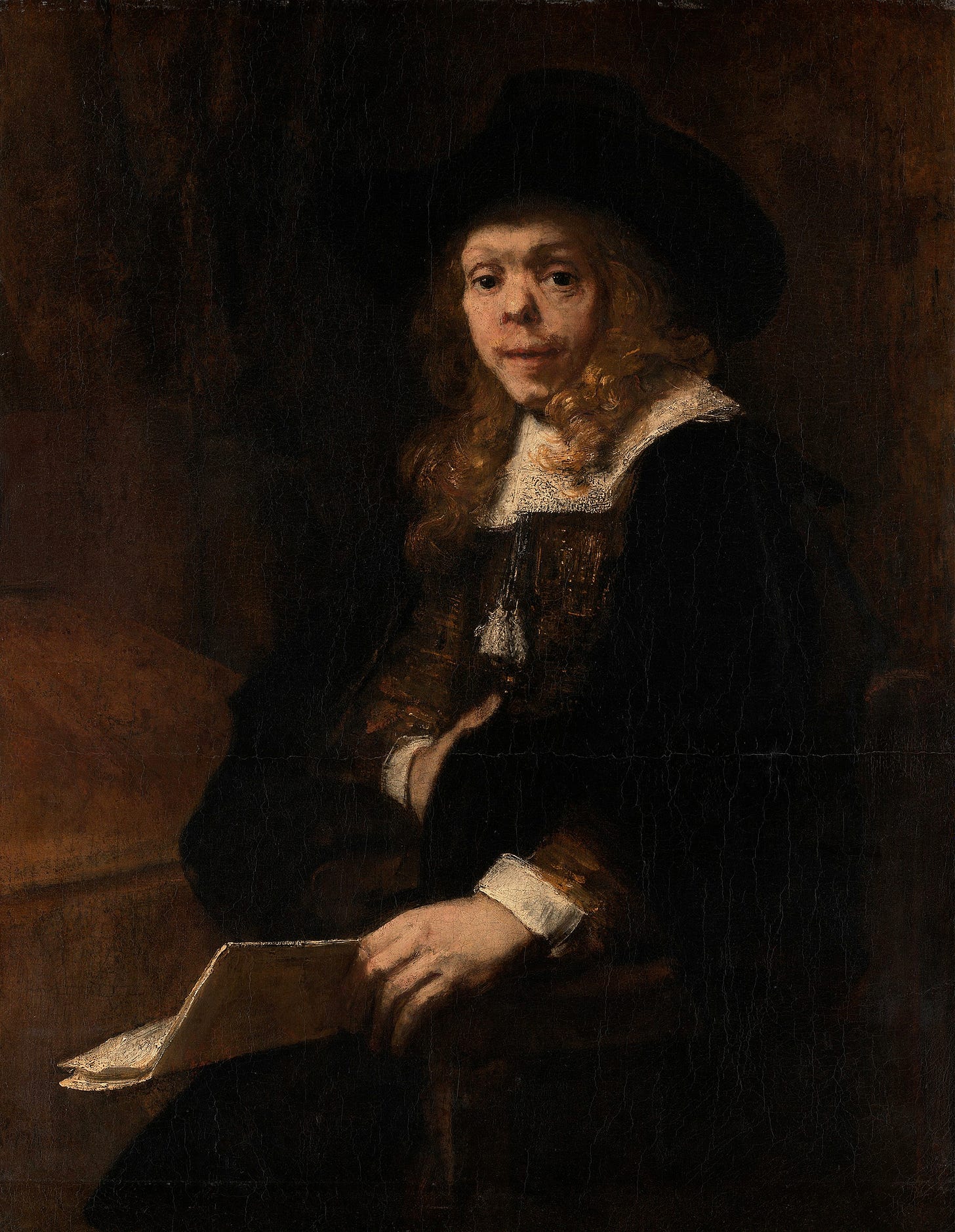 Portrait of Gerard de Lairesse (1665–67)by Rembrandt van Rijn