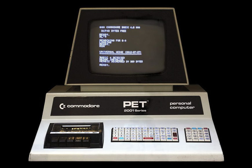 Computer design: Commodore PET 2001 (1977) | Inexhibit