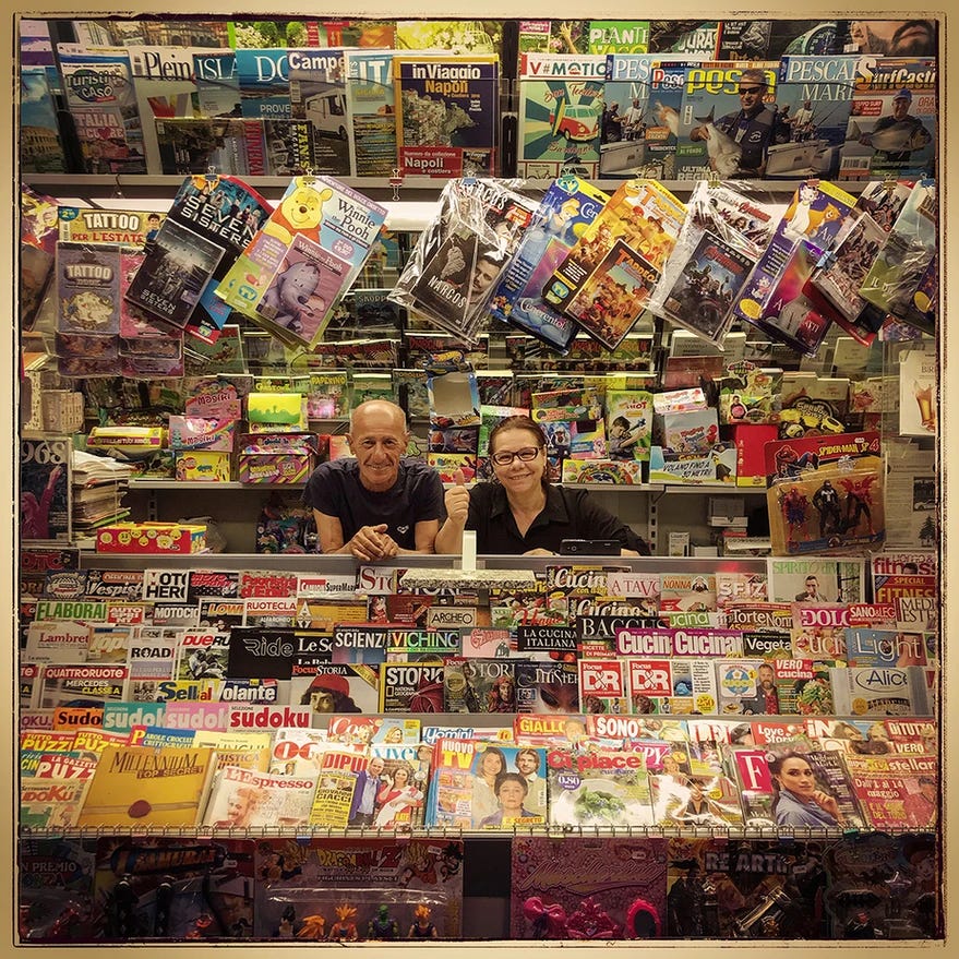 From the series “Newsstands” by Trevor Traynor