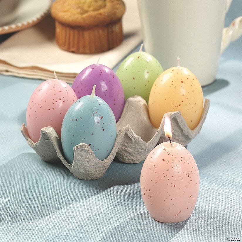 Easter Egg Candles - Discontinued