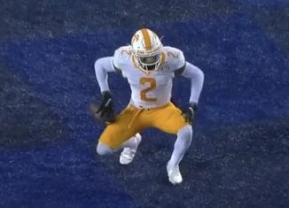 The Story Behind Alontae Taylor&#39;s &#39;Shimmying&#39; Touchdown Celebration | Rocky  Top Insider