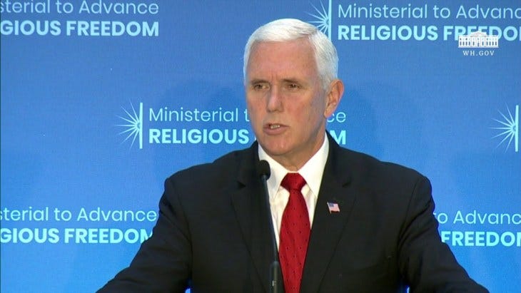 pence ministerial