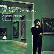 Modest Mussorgsky, Benjamin Britten, Seiji Ozawa, Chicago Symphony  Orchestra - Mussorgsky: Pictures at an Exhibition; Night on Bare Mountain /  Britten: Young Persons Guide to Orchestra - Amazon.com Music