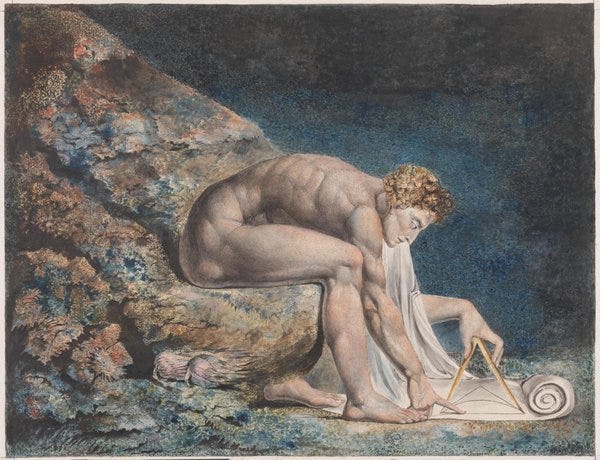 Newton', William Blake, 1795–c.1805 | Tate