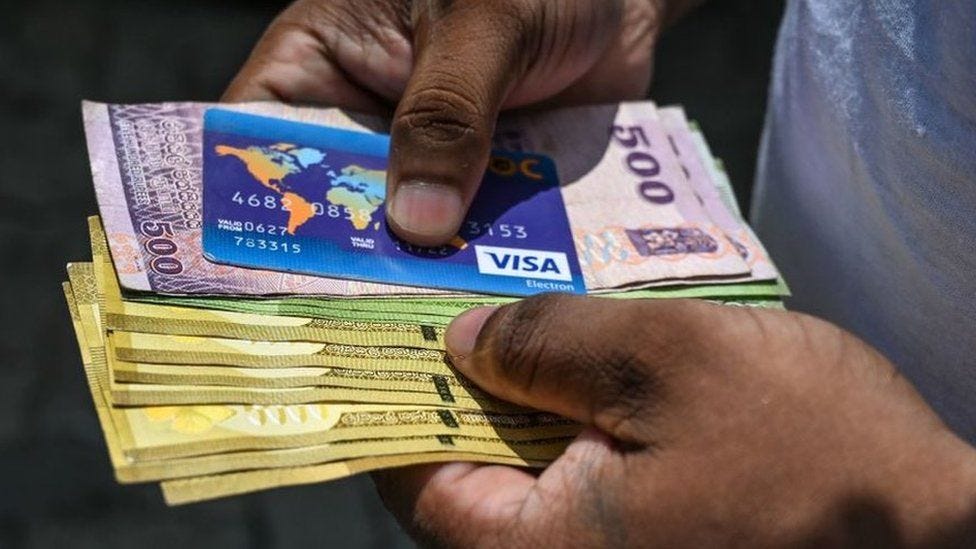 Sri Lanka debt default has begun, says rating agency - BBC News