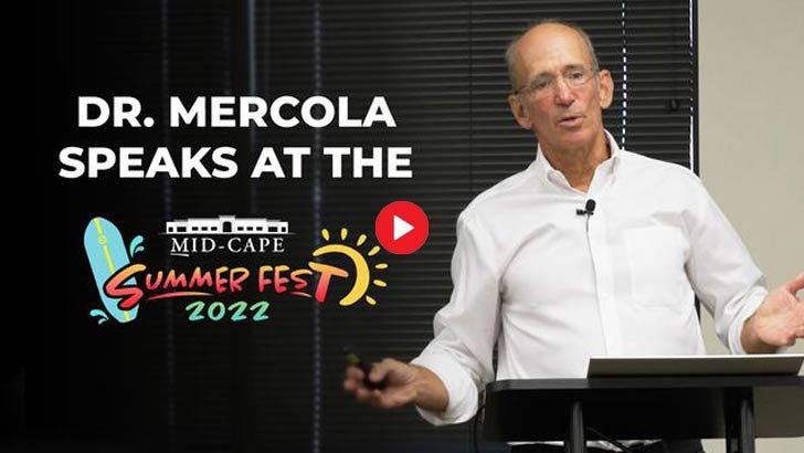 Dr. Mercolas 2022 summerfest presentation