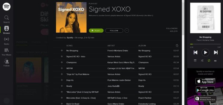 Spotify signed xoxo 780x369