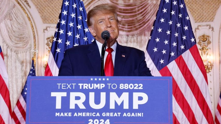 Donald Trump announces a White House bid for 2024 | CNN Politics