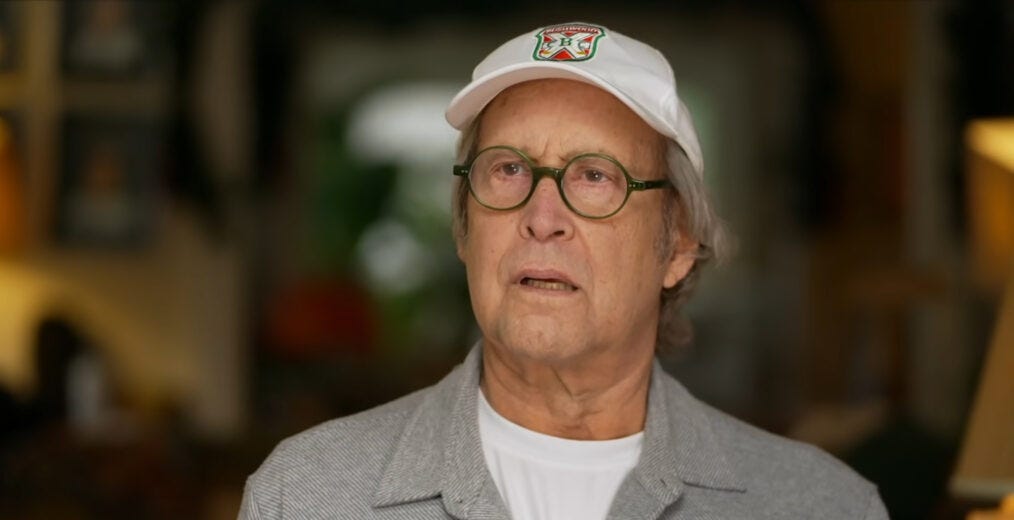 Chevy Chase in an interview for TV Insider.