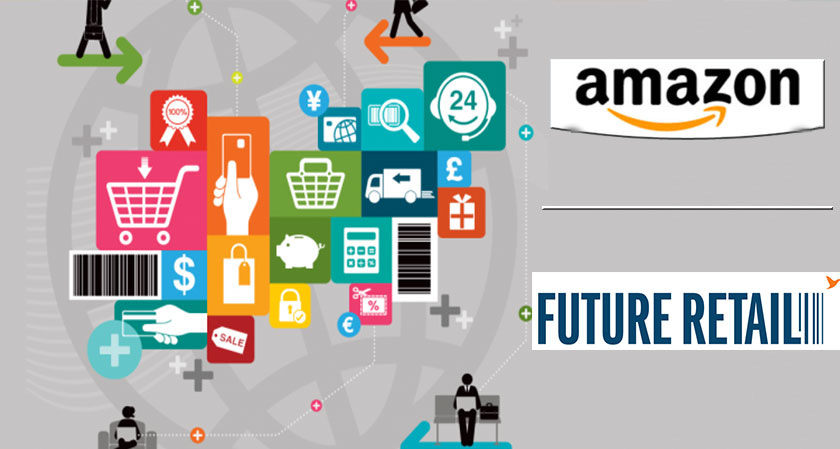 Amazon enters into a Rs 2,500 crore deal with Future Retail for a 9.5% stake