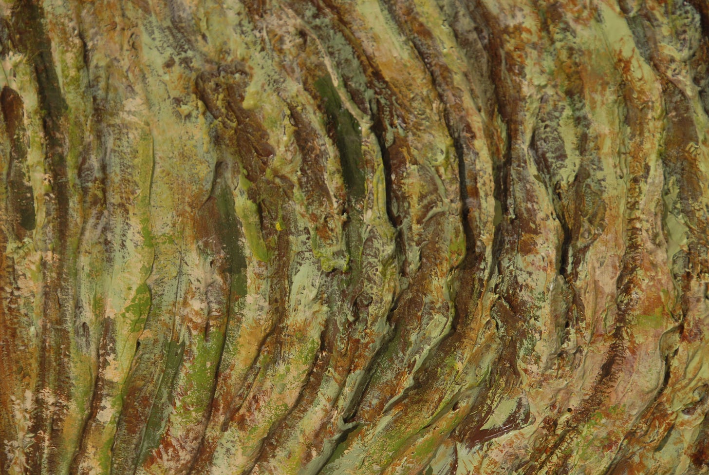Painting of tree bark
